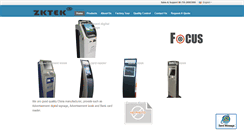 Desktop Screenshot of kiosk-manufacturer.com