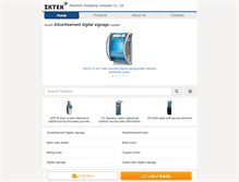 Tablet Screenshot of kiosk-manufacturer.com